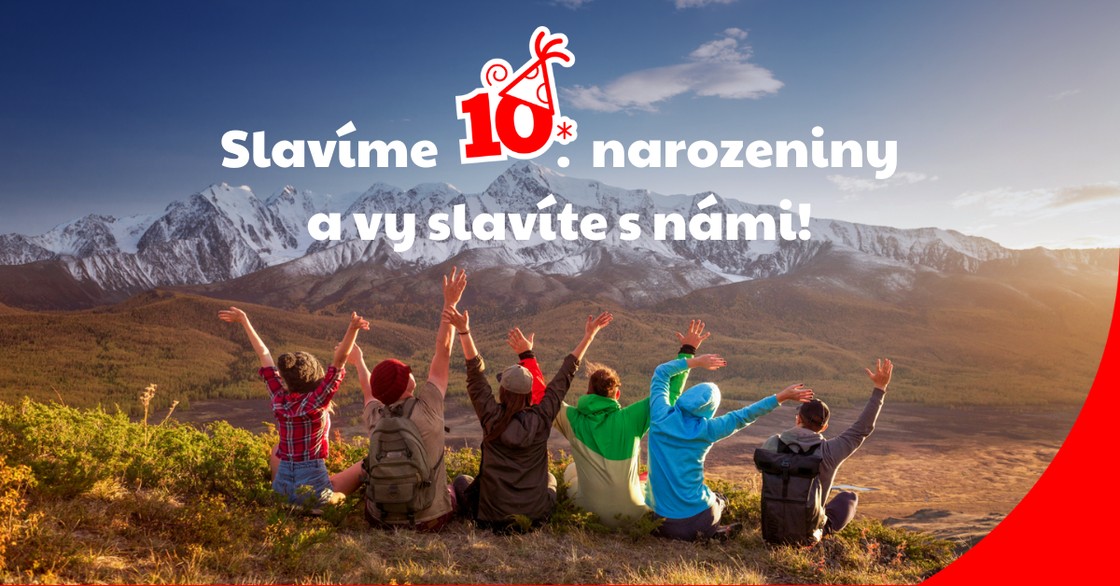 Slavíme 10.&nbsp;narozeniny
