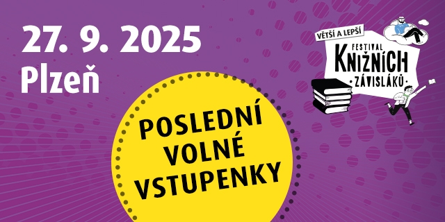 FESTIVAL KNIŽNÍCH ZÁVISLÁKŮ 2025 | Knihy Dobrovský