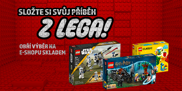 Slož si svůj příběh! Máme obří výběr LEGA! | Knihy Dobrovský