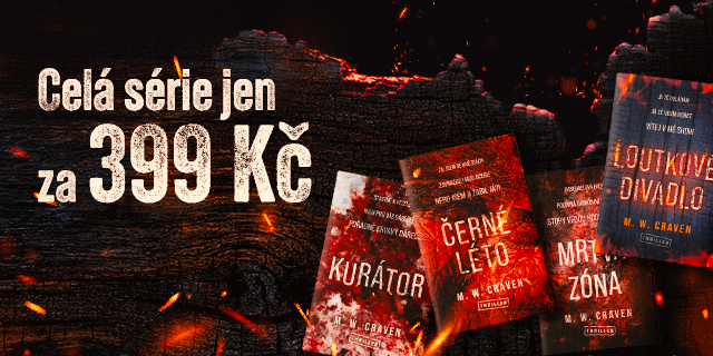 Mistr čtivého thrilleru! To je Cravenův balíček za 399 Kč! | Knihy Dobrovský