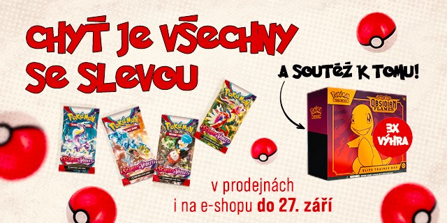 Pokémon – chyť je všechny se slevou a&nbsp;vyhraj box v&nbsp;hodnotě 1499&nbsp;Kč | Knihy Dobrovský