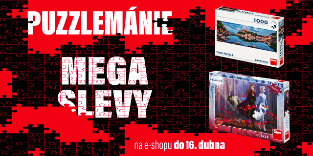 Puzzlemánie nastala! | Mega slevy na stovky puzzlíků! | Knihy Dobrovský