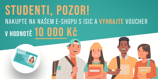 Soutěž s ISIC o 10 000 Kč! | Knihy Dobrovský