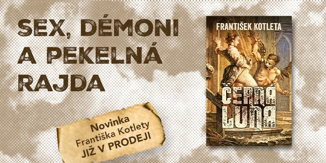 Černá luna - František Kotleta | Knihy Dobrovský