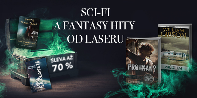 Sci-fi a fantasy pecky od LASERU | Se slevou až 70 % | Knihy Dobrovský