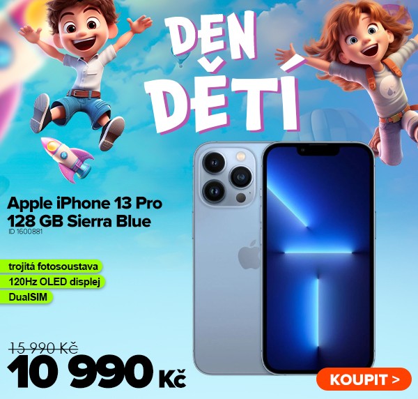 Apple iPhone 13&nbsp;Pro 128&nbsp;GB Sierra Blue za 10 990&nbsp;Kč - Mobilní telefon | GIGACOMPUTER.CZ