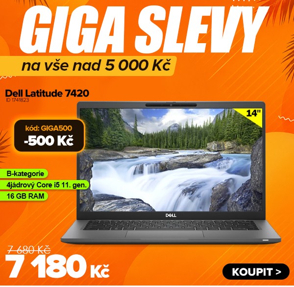 Dell Latitude 7420 za 7&nbsp;680&nbsp;Kč - Notebook | GIGACOMPUTER.CZ