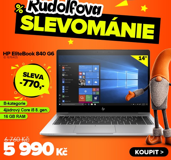 HP EliteBook 840&nbsp;G6&nbsp;za 5&nbsp;990&nbsp;Kč - Notebook | GIGACOMPUTER.CZ