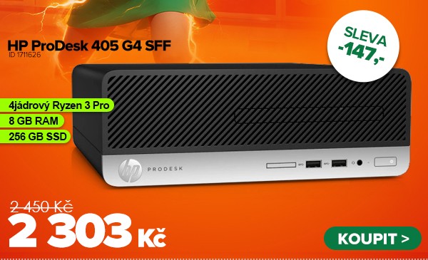 HP ProDesk 405&nbsp;G4&nbsp;SFF za 2&nbsp;303&nbsp;Kč - Počítač | GIGACOMPUTER.CZ