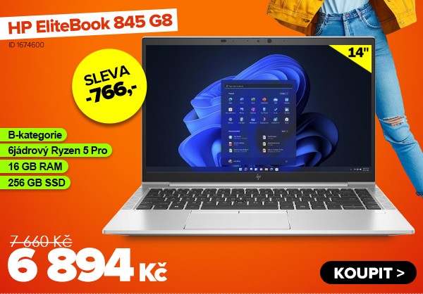 HP EliteBook 845&nbsp;G8&nbsp;za 6&nbsp;894&nbsp;Kč - Notebook | GIGACOMPUTER.CZ