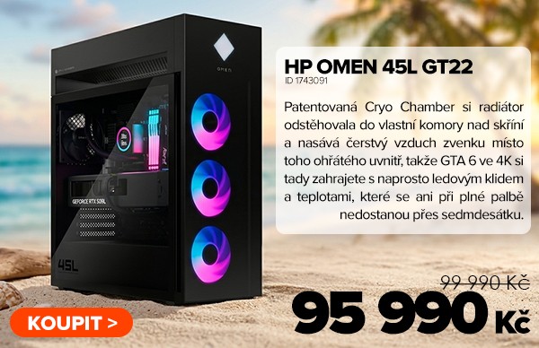 HP OMEN 45L GT22-3795ng za 95&nbsp;990&nbsp;Kč - Počítač | GIGACOMPUTER.CZ