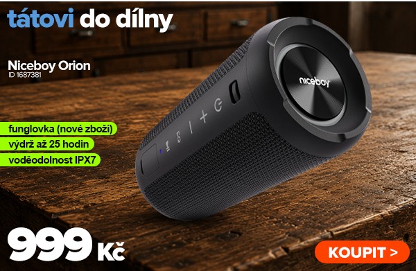 Niceboy Orion za 999&nbsp;Kč - Reproduktory | GIGACOMPUTER.CZ