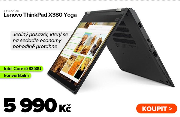 Lenovo ThinkPad X380 Yoga za 5&nbsp;990&nbsp;Kč - Notebook | GIGACOMPUTER.CZ