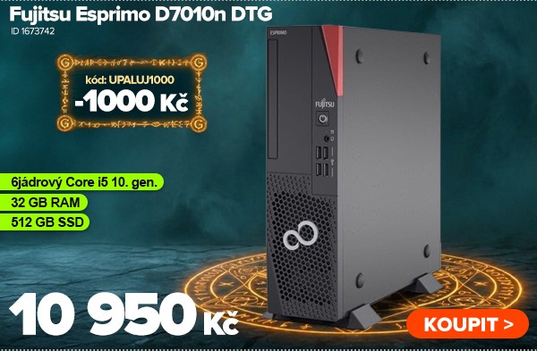 Fujitsu Esprimo D7010n DTG za 10 950&nbsp;Kč - Počítač | GIGACOMPUTER.CZ