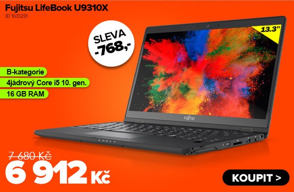Fujitsu LifeBook U9310X za 6&nbsp;912&nbsp;Kč - Notebook | GIGACOMPUTER.CZ