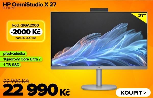 HP OmniStudio X 27-cs0005nb za 24&nbsp;990&nbsp;Kč - Počítač | GIGACOMPUTER.CZ