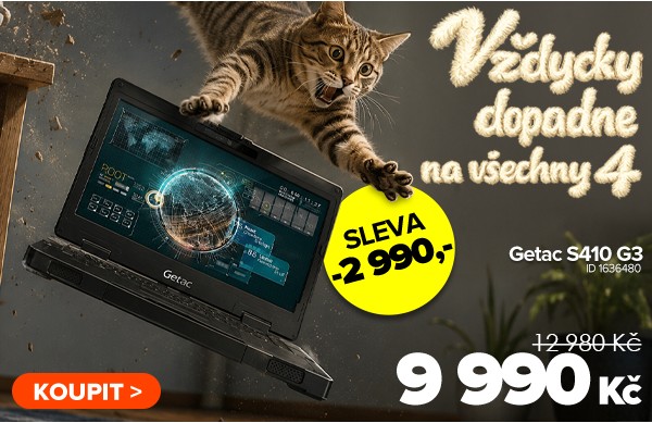 Getac S410&nbsp;G3&nbsp;za 9&nbsp;990&nbsp;Kč - Notebook | GIGACOMPUTER.CZ