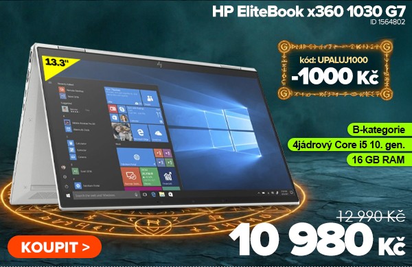 HP EliteBook x360 1030&nbsp;G7&nbsp;za 10 980&nbsp;Kč - Notebook | GIGACOMPUTER.CZ