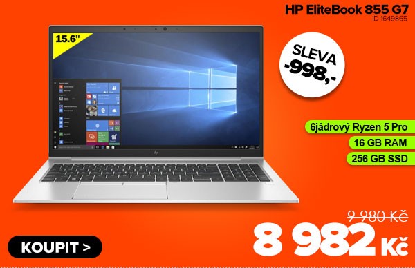HP EliteBook 855&nbsp;G7&nbsp;za 8&nbsp;982&nbsp;Kč - Notebook | GIGACOMPUTER.CZ