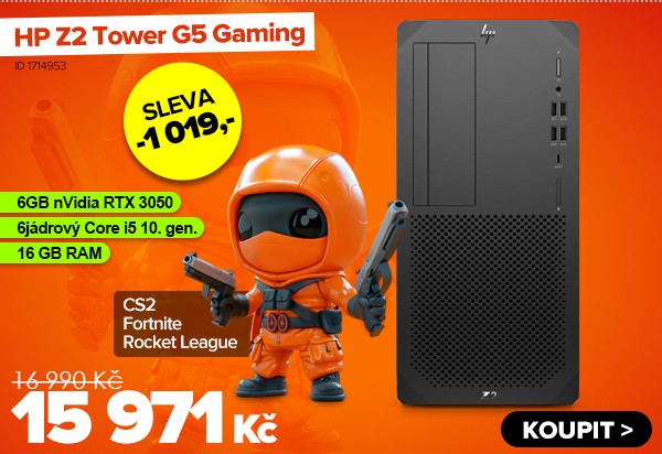 HP Z2&nbsp;Tower G5&nbsp;Gaming za 15&nbsp;971&nbsp;Kč - Počítač | GIGACOMPUTER.CZ