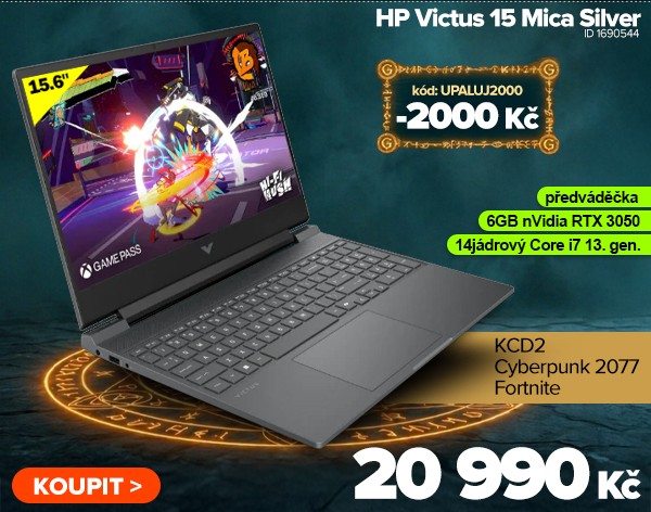 HP Victus 15-fa2016ne Mica Silver za 20 990&nbsp;Kč - Notebook | GIGACOMPUTER.CZ