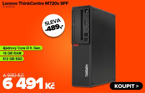 Lenovo ThinkCentre M720s SFF za 6&nbsp;491&nbsp;Kč - Počítač | GIGACOMPUTER.CZ