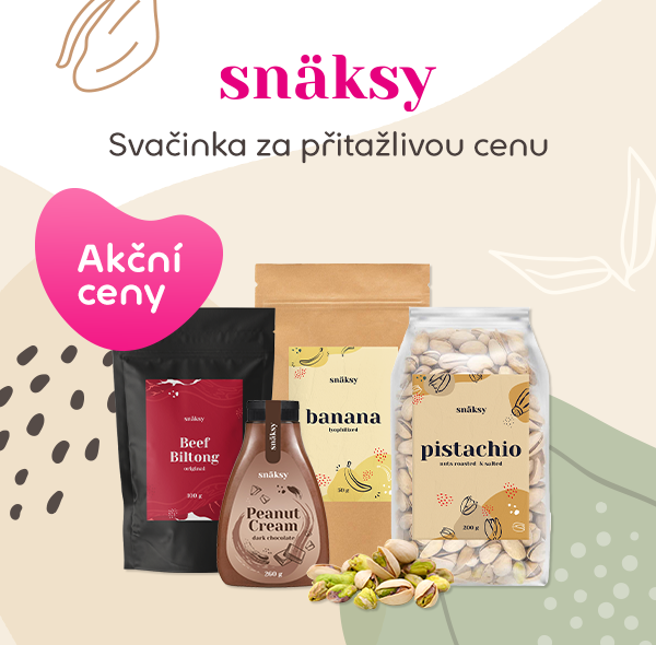 Snӓksy - cena již od 139 Kč | Pilulka.cz