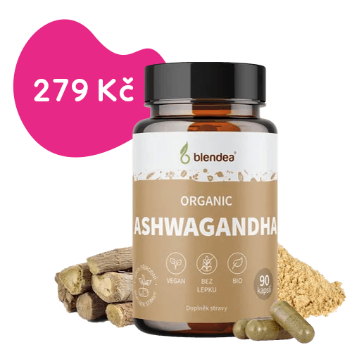 Blendea BIO Ashwagandha 90 kapslí | Pilulka.cz