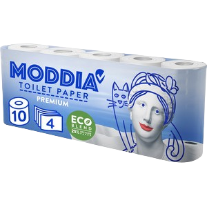 MODDIA Kuchyňské utěrky 3vrstvé 4 ks