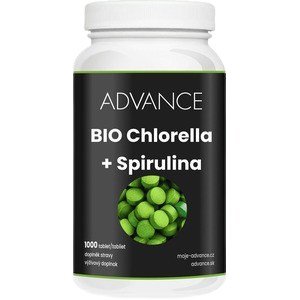 ADVANCE Chlorella + Spirulina 1000 tablet