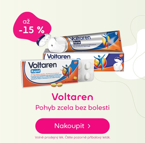 Voltaren - sleva až 33% | Pilulka.cz