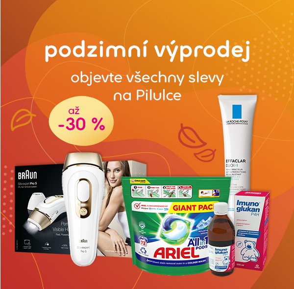Podzimní výprodej - sleva až 53% | Pilulka.cz