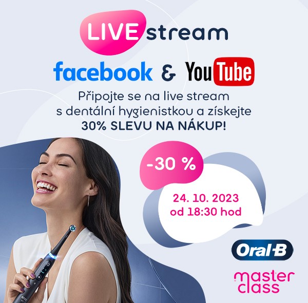 Masterclass live stream s dentální hygienistkou | Pilulka.cz