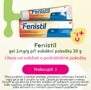 Fenistil gel 1mg/g při svědění pokožky 30 g | Pilulka.cz