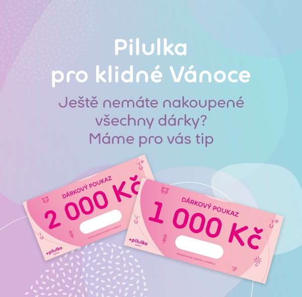 Dárkové poukazy pod stromeček | Pilulka.cz