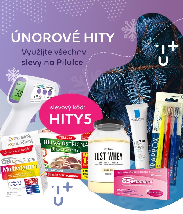 Únorové hity s dodatečnou slevou 5 % | Pilulka.cz