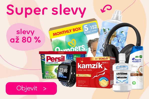 Super slevy - sleva až 80% | Pilulka.cz