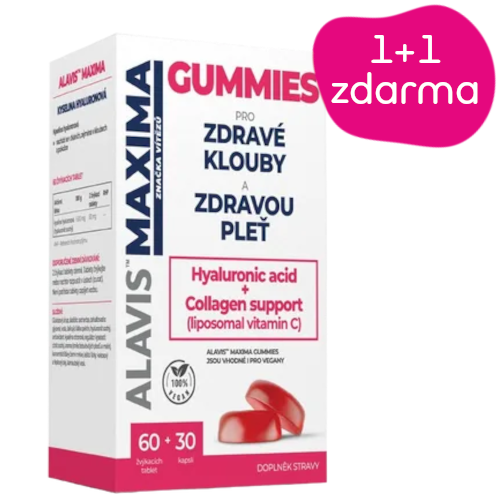 Alavis MAXIMA Gummies 60 tablet + 30 kapslí | Pilulka.cz