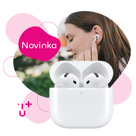 Apple AirPods 4, bezdrátová sluchátka (2024), bílá | Pilulka.cz