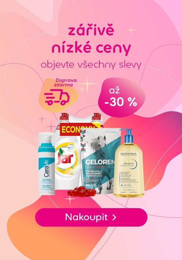 Zářivě nízké ceny a doprava ZDARMA na 3 měsíce | Pilulka.cz