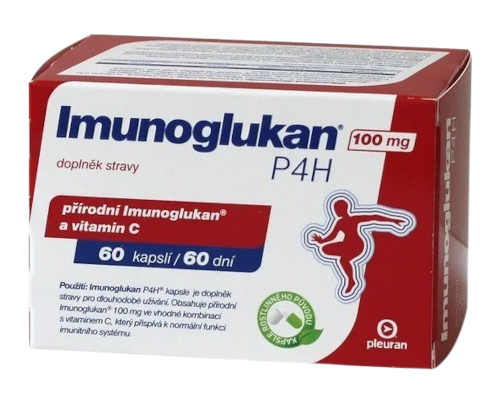 Imunoglukan P4H 100 mg 60 kapslí | Pilulka.cz