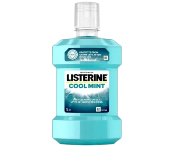 Listerine Coolmint ústní voda 1000 ml | Pilulka.cz