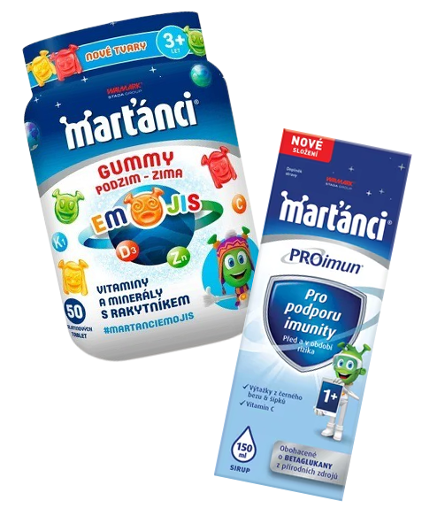 Marťánci - cena již od 159 Kč | Pilulka.cz