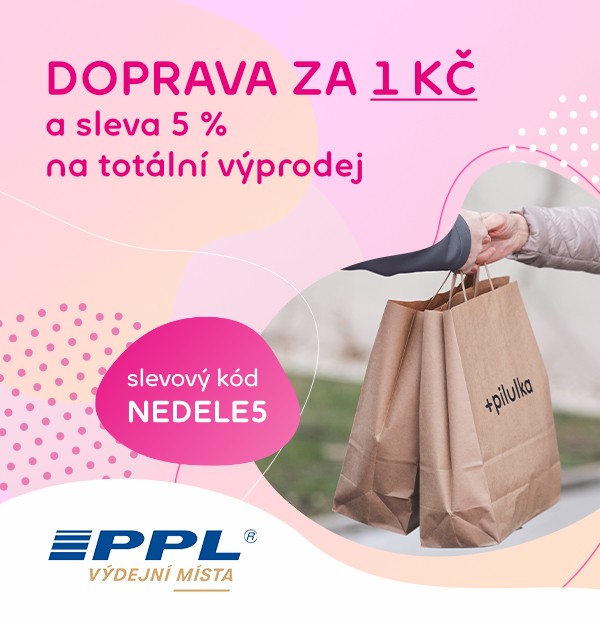 Doprava za 1 Kč a 5% sleva na nákup | Pilulka.cz