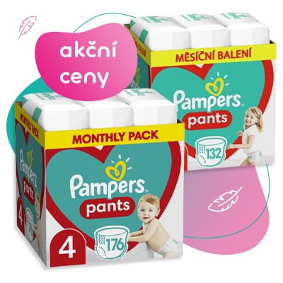Pampers Pants - sleva až 9% | Pilulka.cz