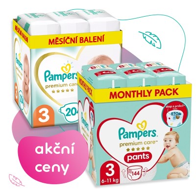 Pampers Premium Care - sleva až 9% | Pilulka.cz