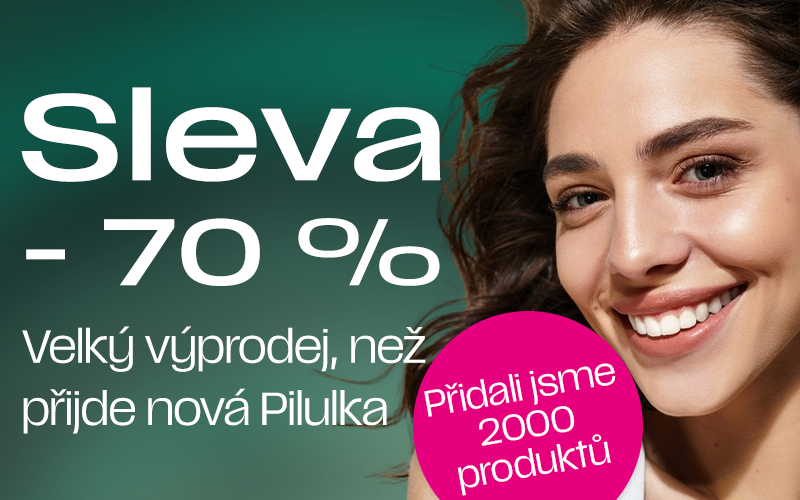 Výprodej pokračuje - sleva až 80% | Pilulka.cz