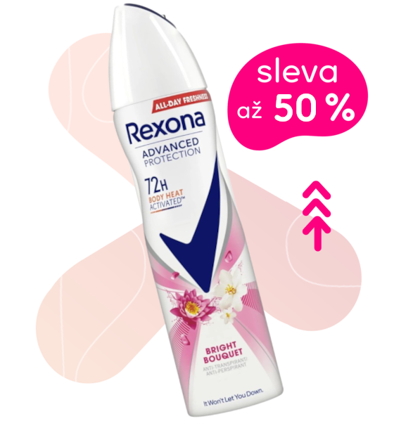 Rexona - sleva až 50% | Pilulka.cz
