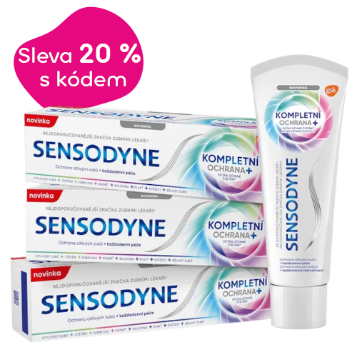Sensodyne - sleva až 27% | Pilulka.cz