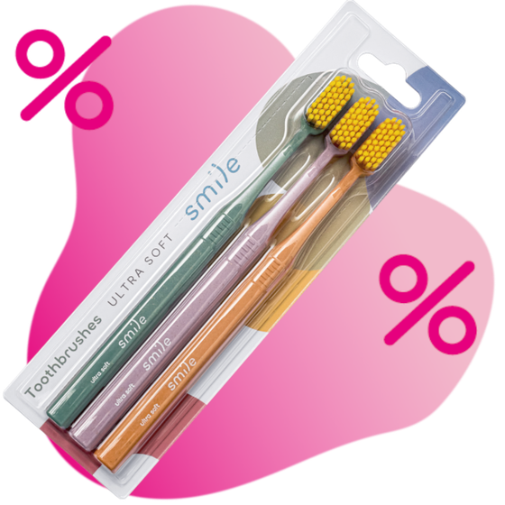 Zubní kartáčky - Smile - sleva až 69% | Pilulka.cz